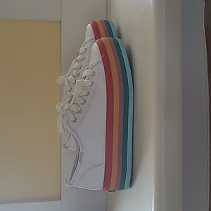 Keds triple up rainbow runners